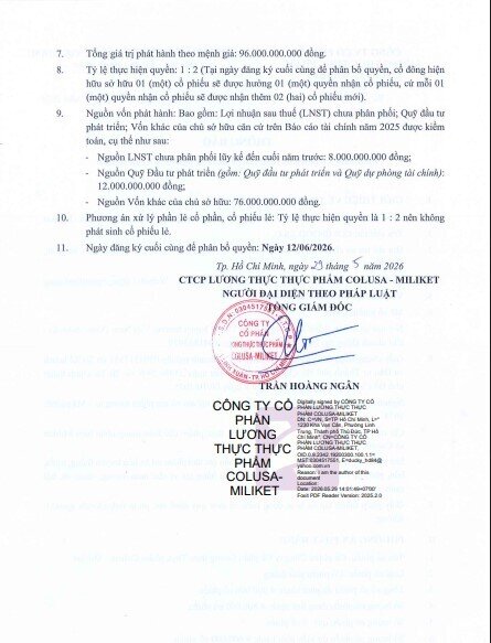 4 DN sắp trả cổ tức và thưởng tỷ lệ trên 100%