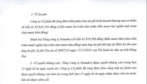 Sonadezi có động thái mới sau khi Trưởng Ban kiểm soát bị bắt