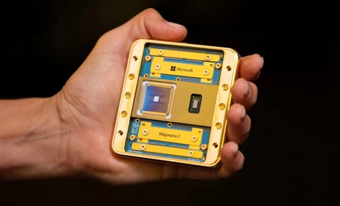 Microsoft ra chip lượng tử mới 'với sự trợ giúp của AI'