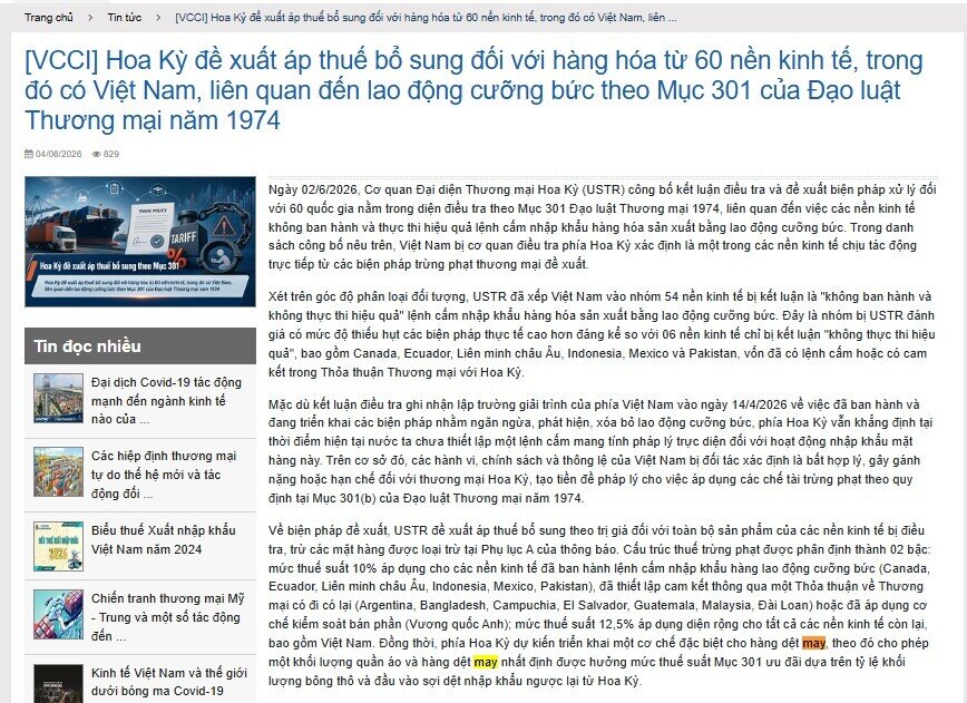 Loạt ngành xuất khẩu chủ lực có thể bị ảnh hưởng nếu Mỹ tăng thuế với Việt Nam