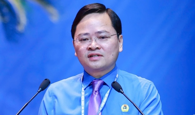 Ông Nguyễn Anh Tuấn tái đắc cử Chủ tịch Tổng Liên đoàn Lao động Việt Nam