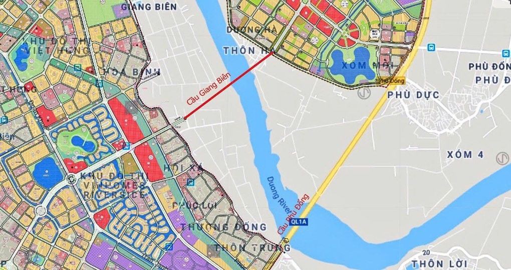Dự án cầu Giang Biên kích hoạt không gian đô thị mới của Thủ đô