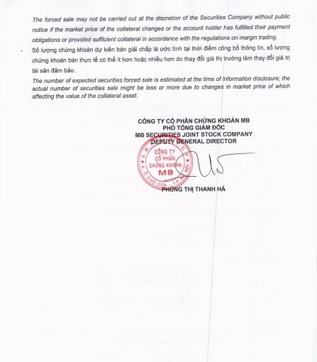 Ông Nguyễn Hùng Cường bị "call margin"