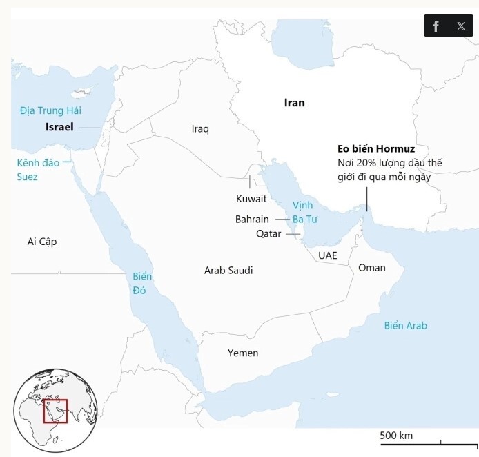 Mỹ tập kích Iran trả đũa vụ bắn rơi trực thăng