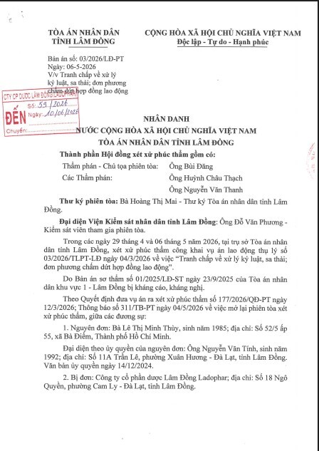 Nữ CEO kiện công ty liên quan ông Đỗ Thành Nhân đòi 2 tỷ đồng, kết quả gây bất ngờ