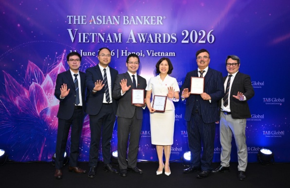 VPBank nhận 3 giải thưởng ngành ngân hàng tại giải thưởng The Asian Banker