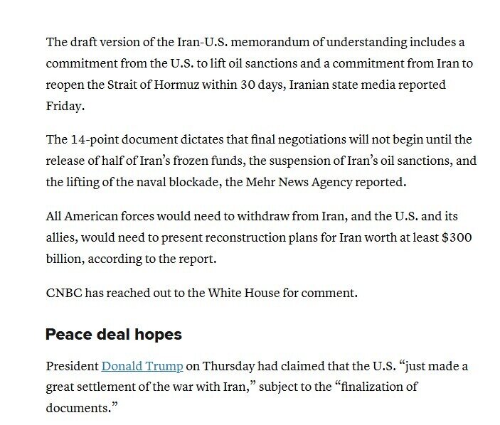 Mỹ - Iran “chốt” thỏa thuận: Eo biển Hormuz sắp mở lại, chứng khoán toàn cầu bật tăng