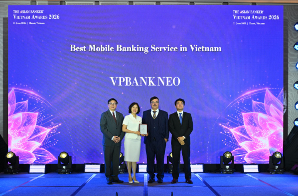 VPBank nhận 3 giải thưởng ngành ngân hàng tại giải thưởng The Asian Banker