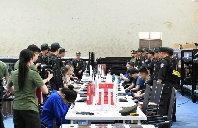 Từ Campuchia sang Việt Nam lập "đại bản doanh" lừa đảo, nhóm người Trung Quốc chưa kịp ra tay đã bị bắt gọn