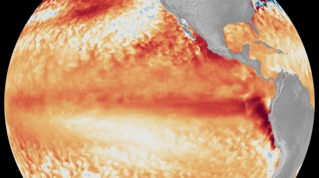 El Nino xuất hiện và đang mạnh lên