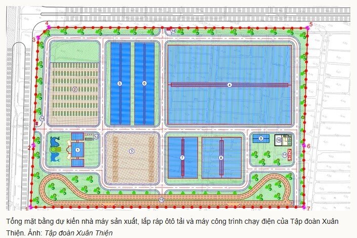 Xuân Thiện sẽ sản xuất xe tải và máy công trình chạy điện