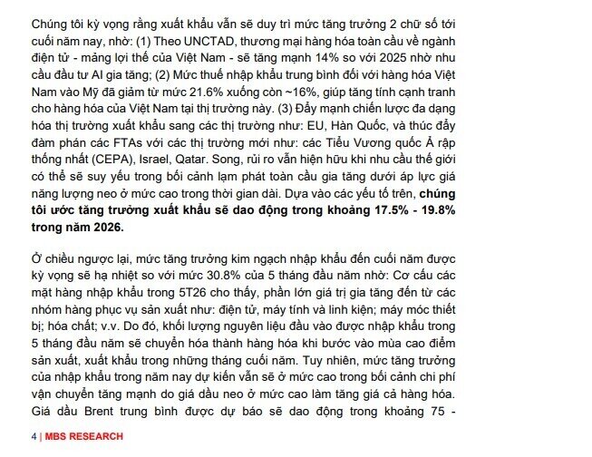 Dự báo bất ngờ: Việt Nam sẽ thâm hụt thương mại 5-7 tỷ USD trong năm 2026?