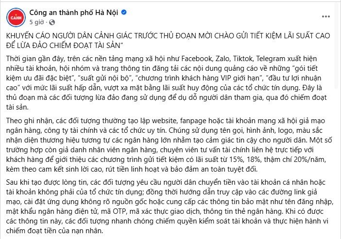 Lãi suất gửi tiết kiệm 20%/năm đang gây xôn xao, thực hư ra sao?