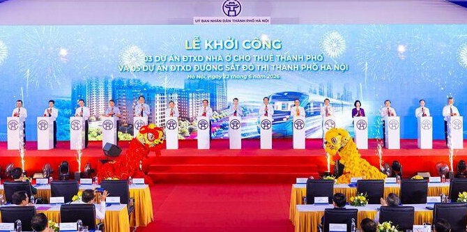 Hai công ty của Vingroup làm tổng thầu 5 dự án đường sắt đô thị mới