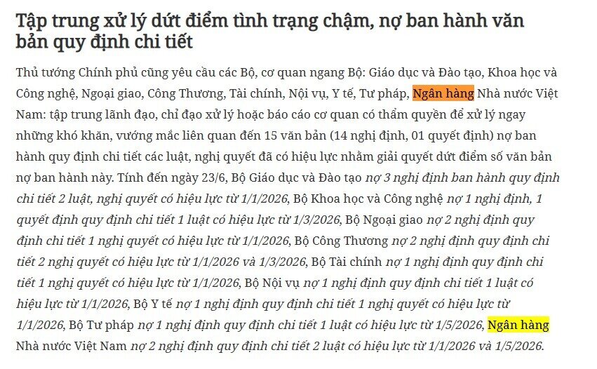 Nhắc trực tiếp Ngân hàng Nhà nước, Thủ tướng yêu cầu xử lý trách nhiệm đến từng cá nhân