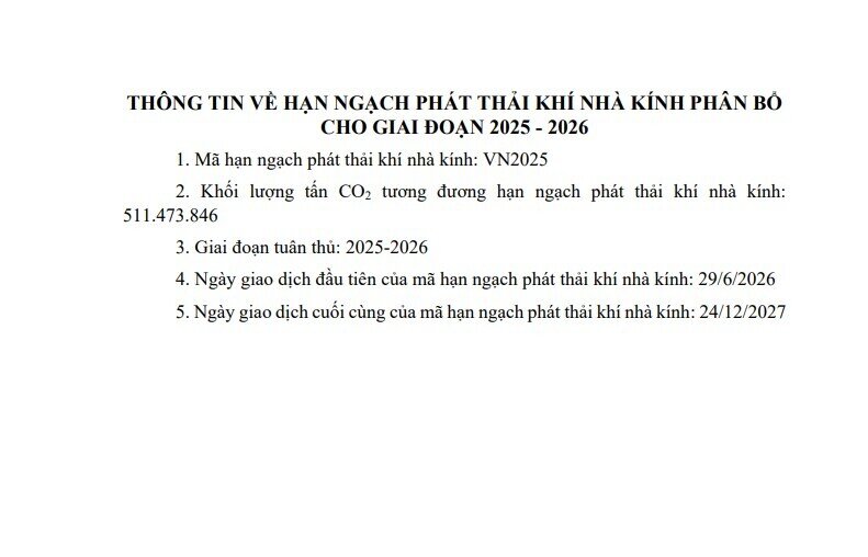 511 triệu tấn CO2e sẽ lên sàn giao dịch carbon ngày 29/6: Hòa Phát, Formosa, EVN được phép mua bán