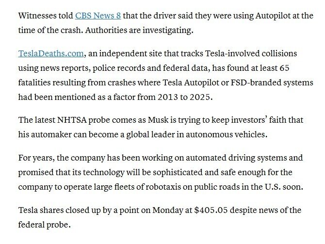 Nóng: Tesla đang bị điều tra đặc biệt
