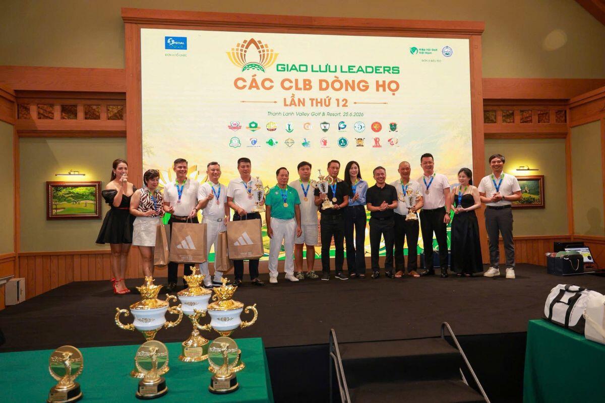 CLB Golf Phạm Gia vô địch giải đấu Giao lưu Leaders các CLB Dòng Họ lần thứ 12