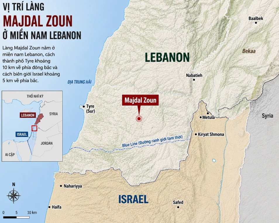 Israel đánh sập 'pháo đài drone' của Hezbollah