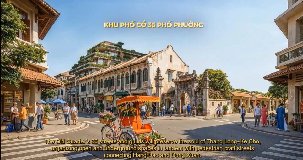 Những thay đổi ở lõi đô thị Hà Nội theo quy hoạch mới