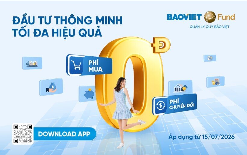 Baoviet Fund miễn phí mua và chuyển đổi quỹ: Bước đi mới gia tăng lợi ích cho nhà đầu tư