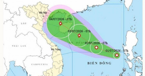 Áp thấp nhiệt đới hình thành trên Biển Đông
