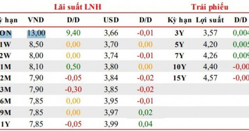 Lãi suất qua đêm bất ngờ vọt lên 13%: Điều gì đang xảy ra?