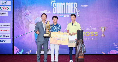 Golfer Nguyễn Ngô Thành ( Gross 74) vô địch giải Golf SAM Tuyền Lâm Summer Championship 2026