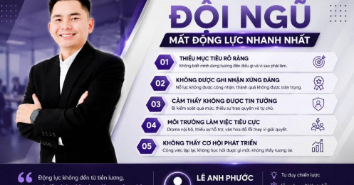 Điều khiến đội ngũ mất động lực nhanh nhất