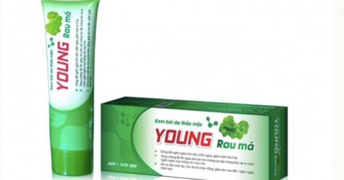 Thu hồi sữa rửa tay Dr. Clean và kem rau má Young do sai công thức