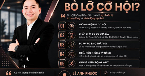Điều gì khiến nhiều người bỏ lỡ cơ hội?