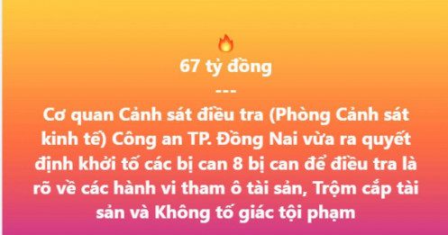 7 nhân viên biển thủ hơn 1.200 tấn chì trị giá 67 tỷ đồng, doanh nghiệp thiệt hại nặng