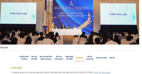 Vì sao PNJ càng minh bạch càng quan trọng lúc này?