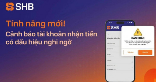 SHB bổ sung lớp cảnh báo rủi ro trong giao dịch chuyển tiền điện tử