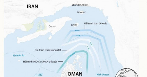 Mỹ tập kích loạt mục tiêu ở miền nam Iran