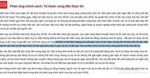 Vì sao NHNN vẫn chưa nới lỏng tiền tệ?