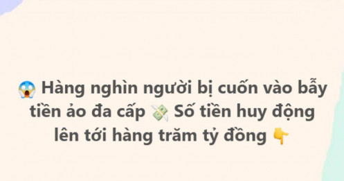 Hàng trăm tỷ đồng bị cuốn vào "ma trận" tiền ảo: Công an phát cảnh báo khẩn tới nhà đầu tư