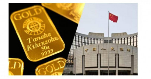 Trong tháng 6, Trung Quốc 'bắt đáy' 15 tấn vàng