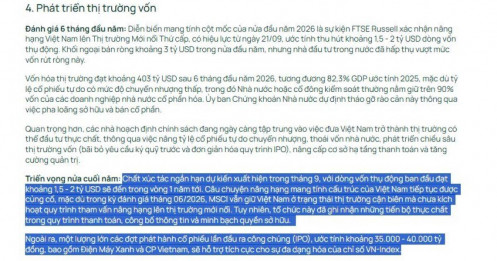 Điều gì sẽ dẫn dắt VN-Index nửa cuối năm: Dragon Capital nêu 3 động lực chính