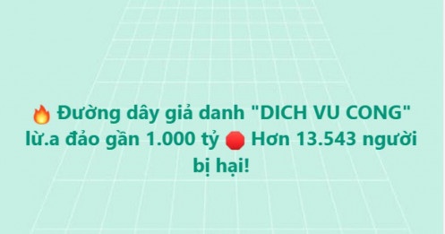 Một chiêu lừa tinh vi khiến hơn 13.500 người mất gần 1.000 tỷ đồng