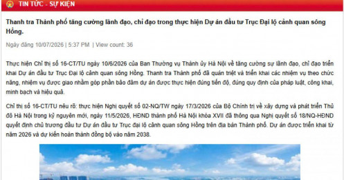 Siêu dự án sông Hồng 28 tỷ USD có diễn biến mới, đáng để theo dõi