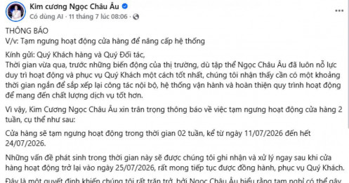 3 ngày trước khi bị khởi tố, Ngọc Châu Âu đã làm điều này
