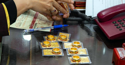 Vàng trong nước đảo chiều tăng