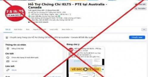 Cảnh báo: Chiêu trò "thi hộ IELTS, PTE" đang lan rộng trên mạng xã hội