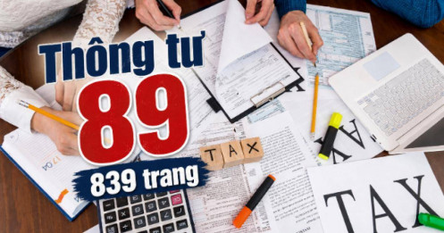 Bộ Tài chính ban hành "siêu thông tư thuế" gần 840 trang, đọc thôi đã thấy choáng