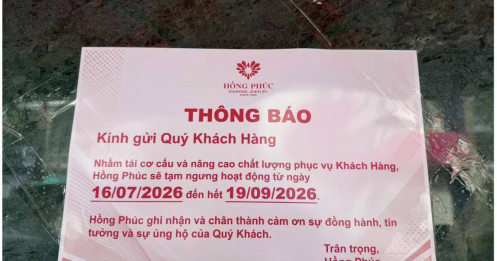 Tiệm vàng Hồng Phúc đóng cửa khiến nhiều người xôn xao, cơ quan chức năng nói gì?