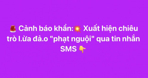 Công an phát cảnh báo khẩn