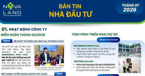 Novaland thông báo cấp mới hơn 1.000 sổ hồng cho khách hàng, 341 BĐS đã được bàn giao