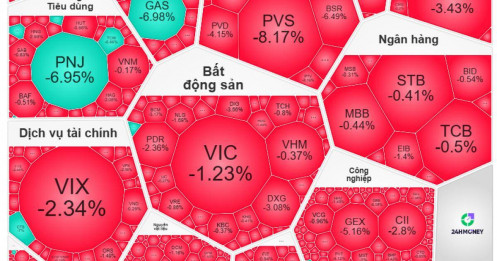 Bán tháo chưa dừng, VN-Index tiếp tục xé toạc hy vọng của chứng sĩ