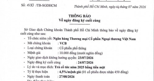 Tuần này, cổ đông VCB, CTG, BID cùng đón tin đáng chú ý